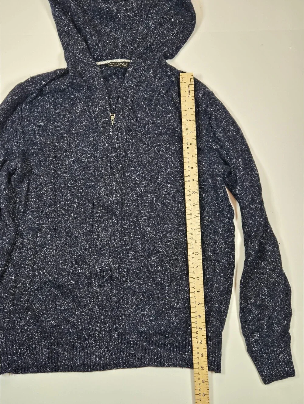 Men's Banana Republic Sweater Zip Up Hoodie Size Large